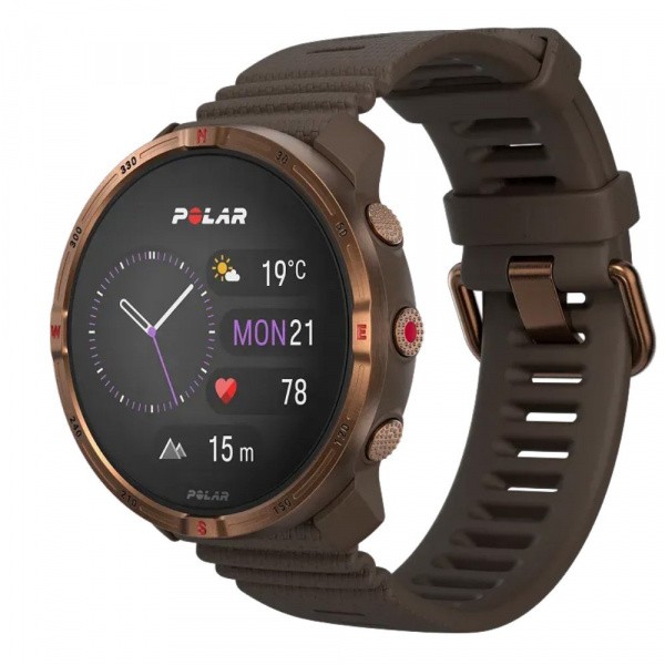 Мультиспортивные часы Polar Grit X2 Cooper/Brown