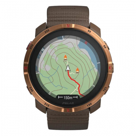 Мультиспортивные часы Polar Grit X2 Cooper/Brown